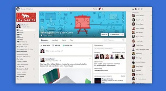 Facebook’s social network may be under fire, but its Workplace platform is doing great